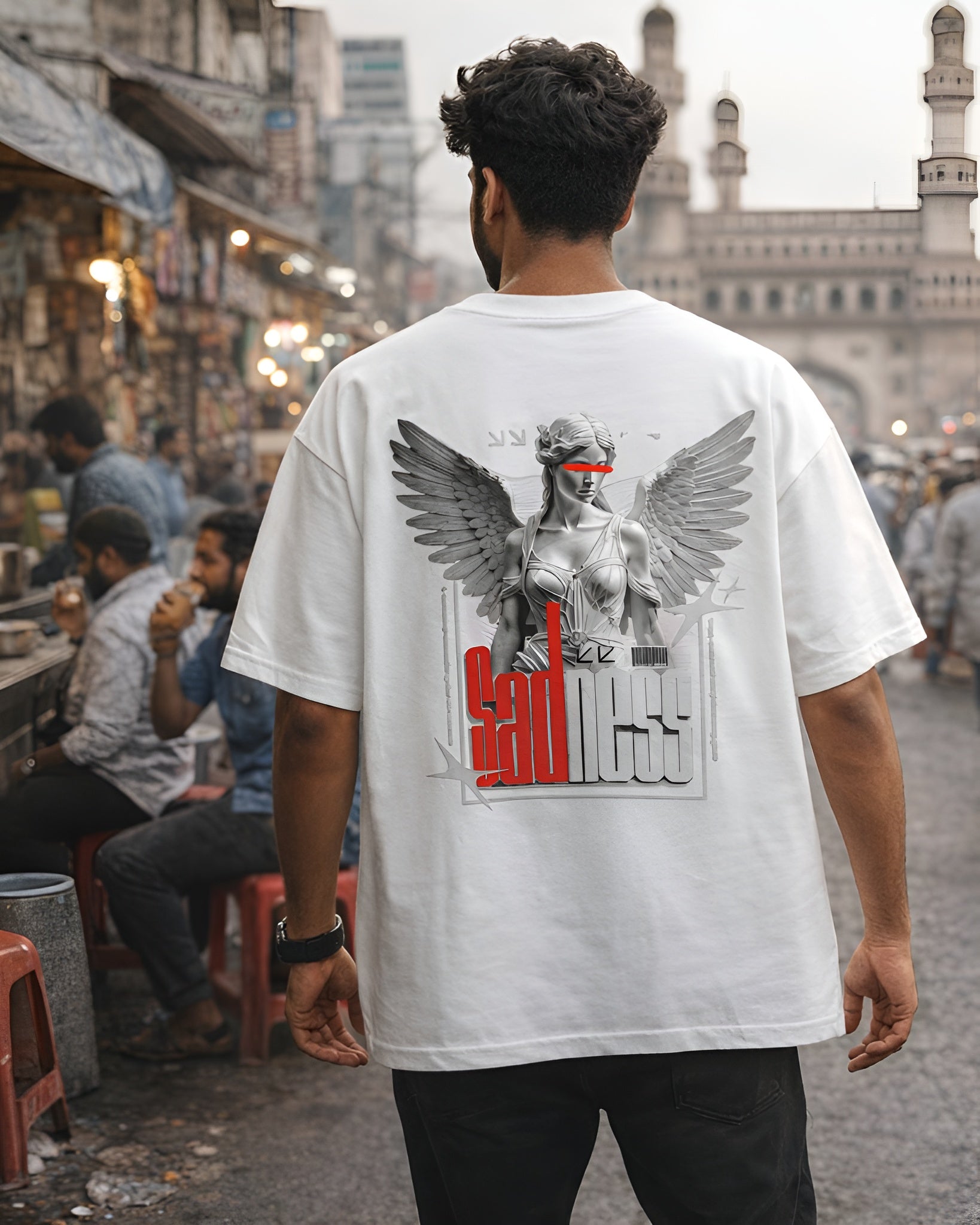 White Terry oversized - 02