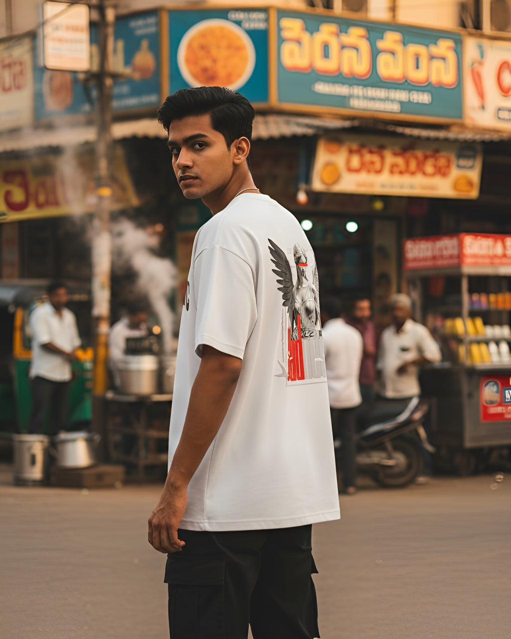 White Terry oversized - 02