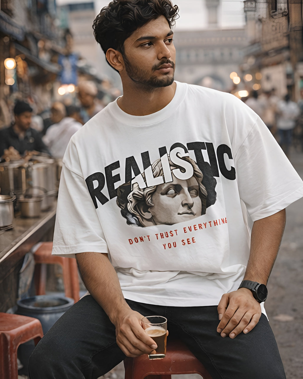 White Terry oversized - 02