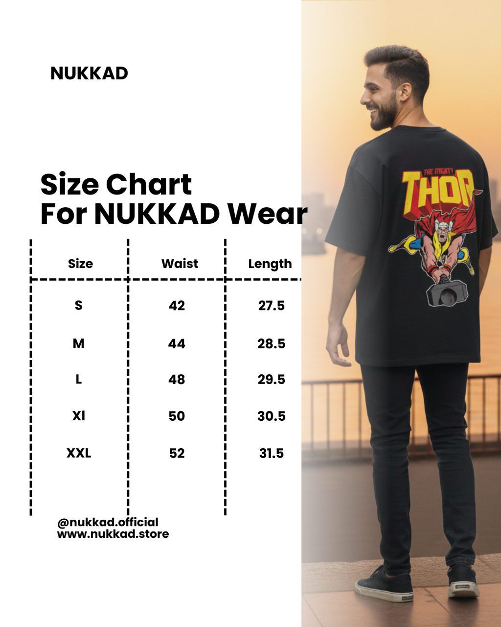 THOR Terry Oversized Tee